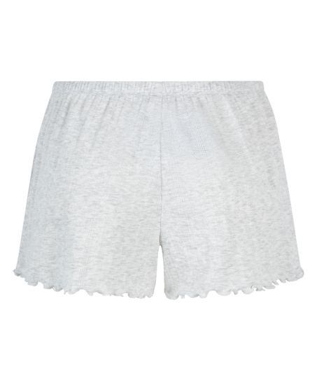 Pyjamasshorts Pointelle, Beige