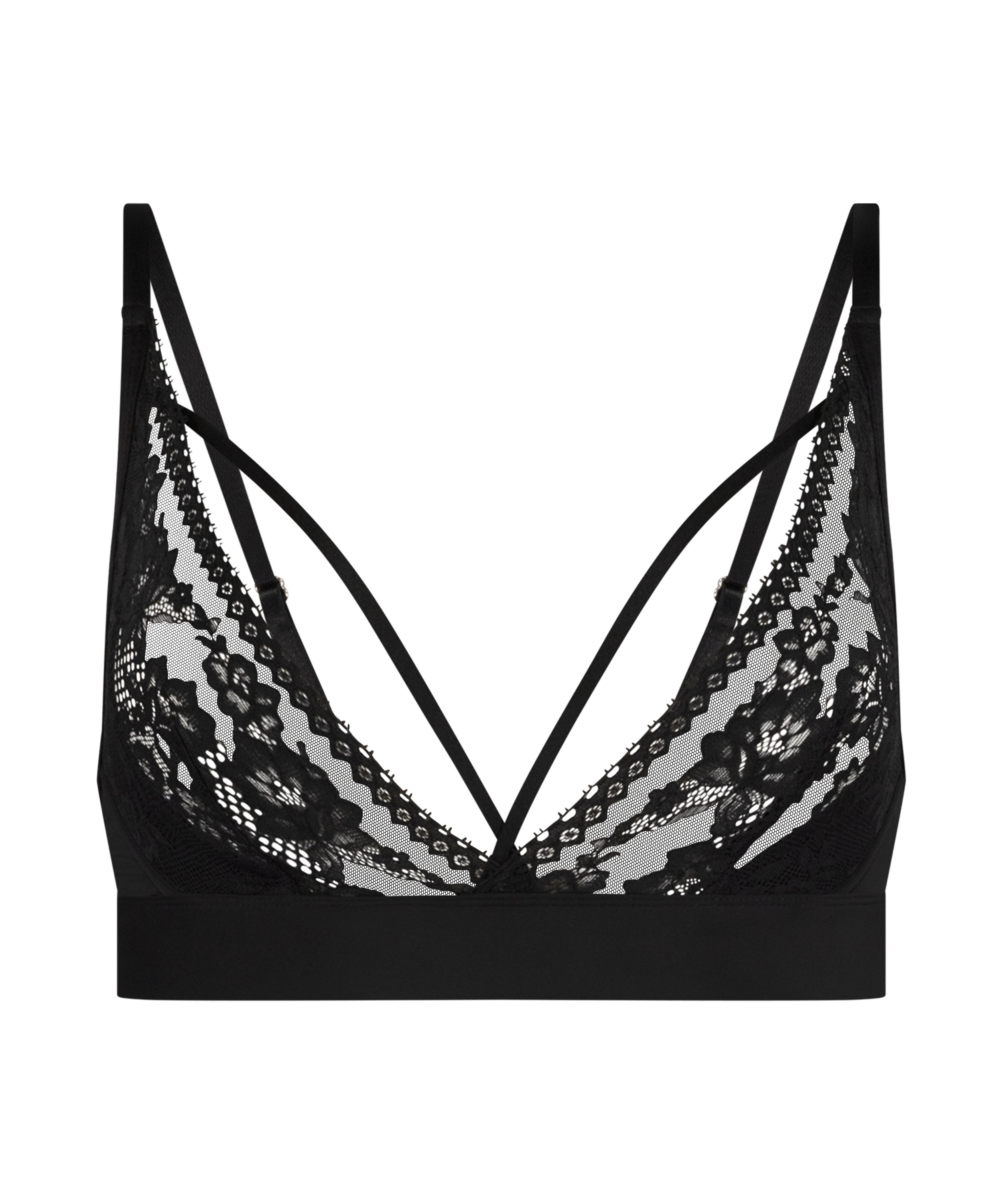 Bralette Remi, Sort, main