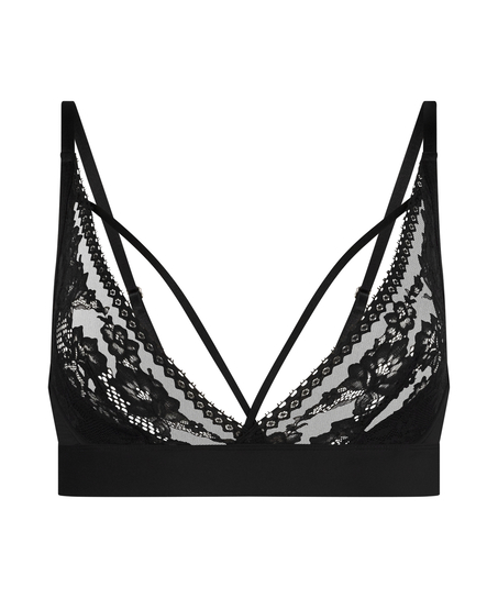 Bralette Remi, Sort
