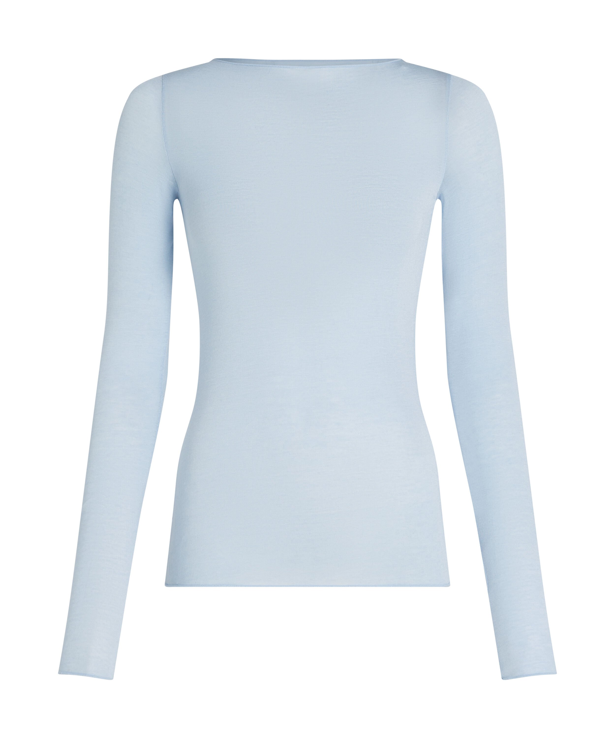 super soft b&aring;dhals bluse med cashmere, Bl&aring;