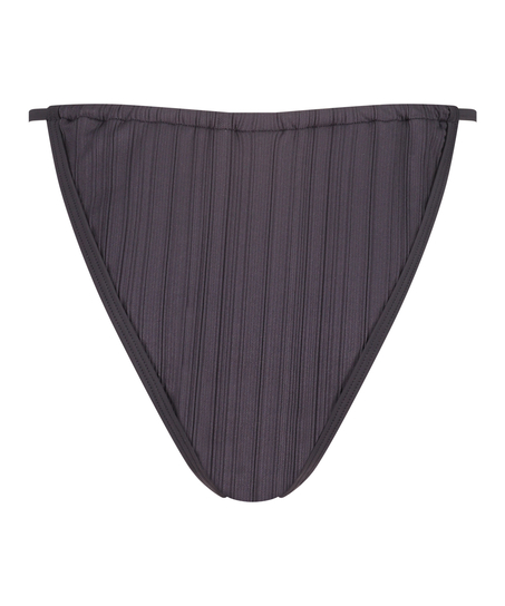 Bikinitrusse med høj benudskæring Lisbon, Grå