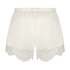 Satin shorts Camille, hvid