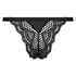 Tanga g-streng Duckie, sort