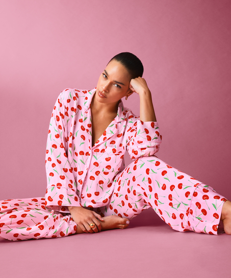 Pyjamasbukser Woven Springbreakers, pink