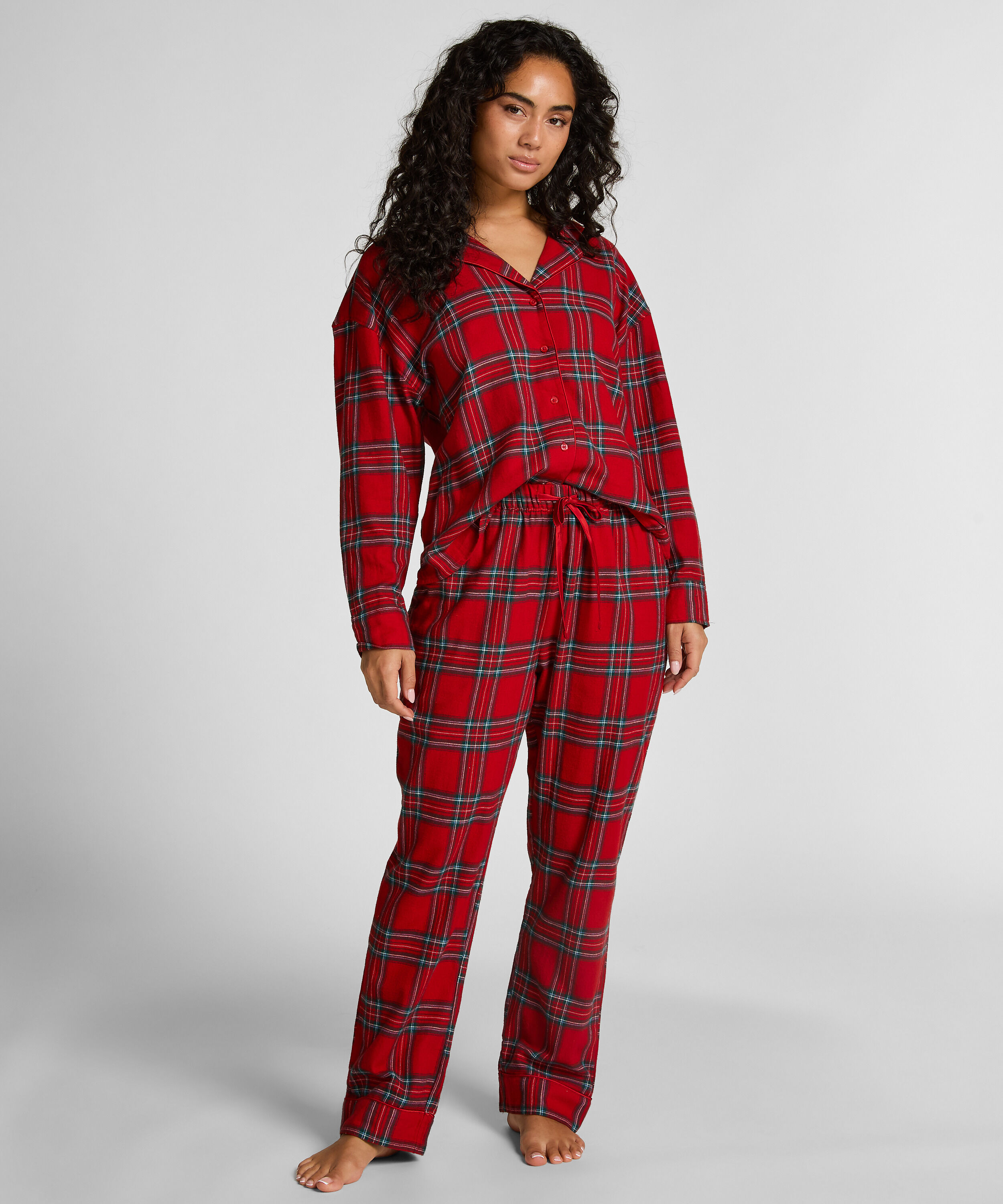 Pyjamasbukser af flonel