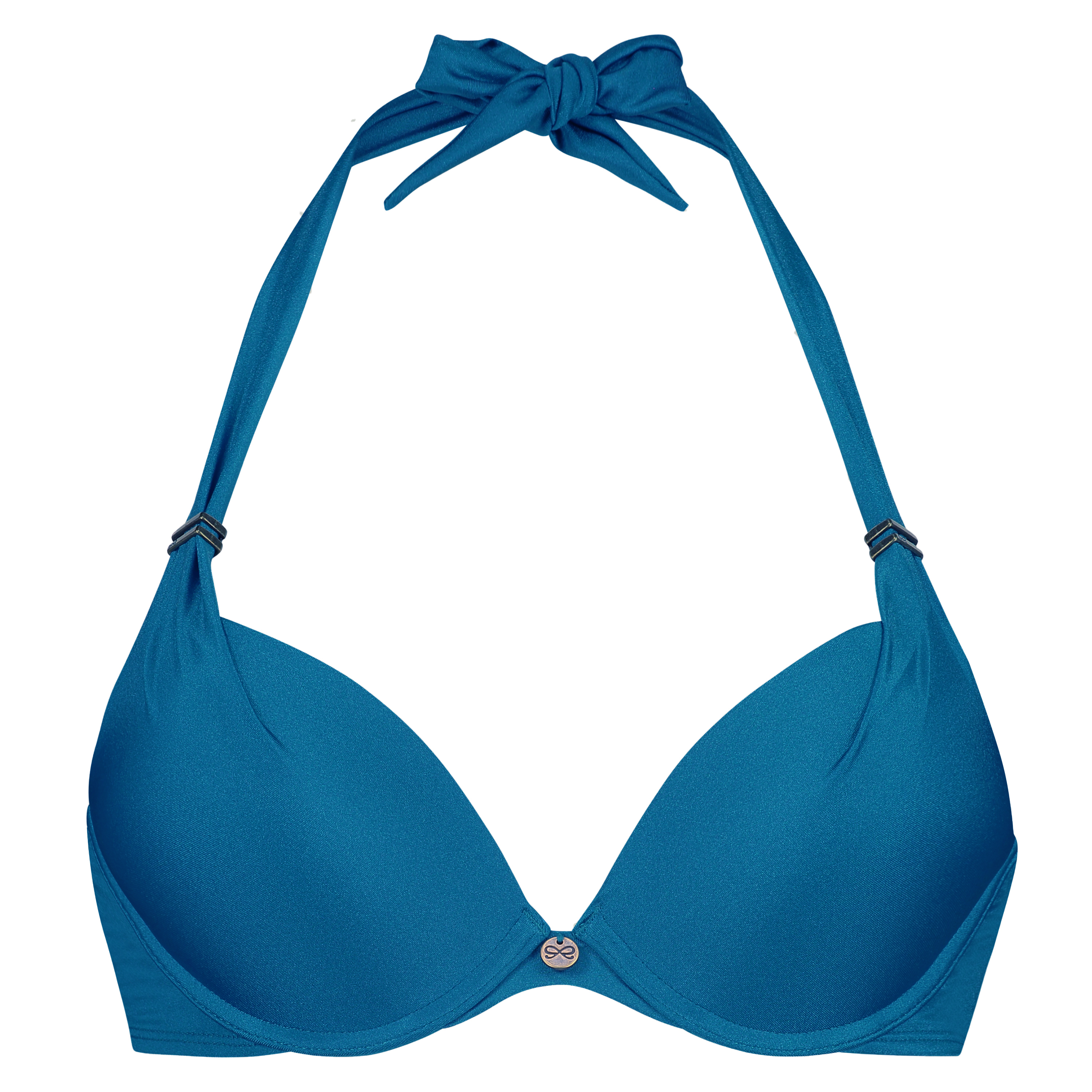 Sunset Dream formstøbt pushup-bikinitop Størrelse A - E, blå, main