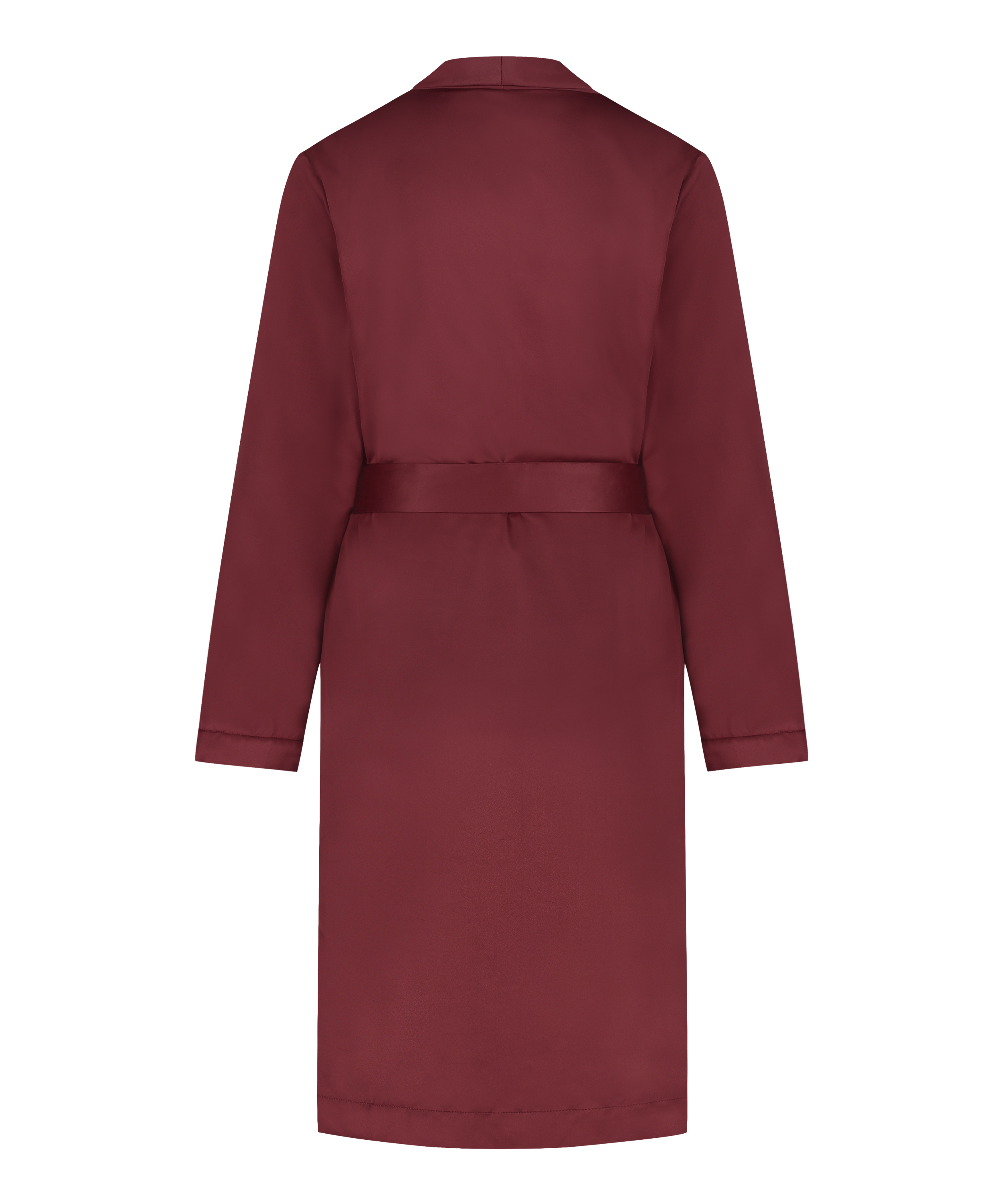 Badekåbe Satin Fleece, Rød, main