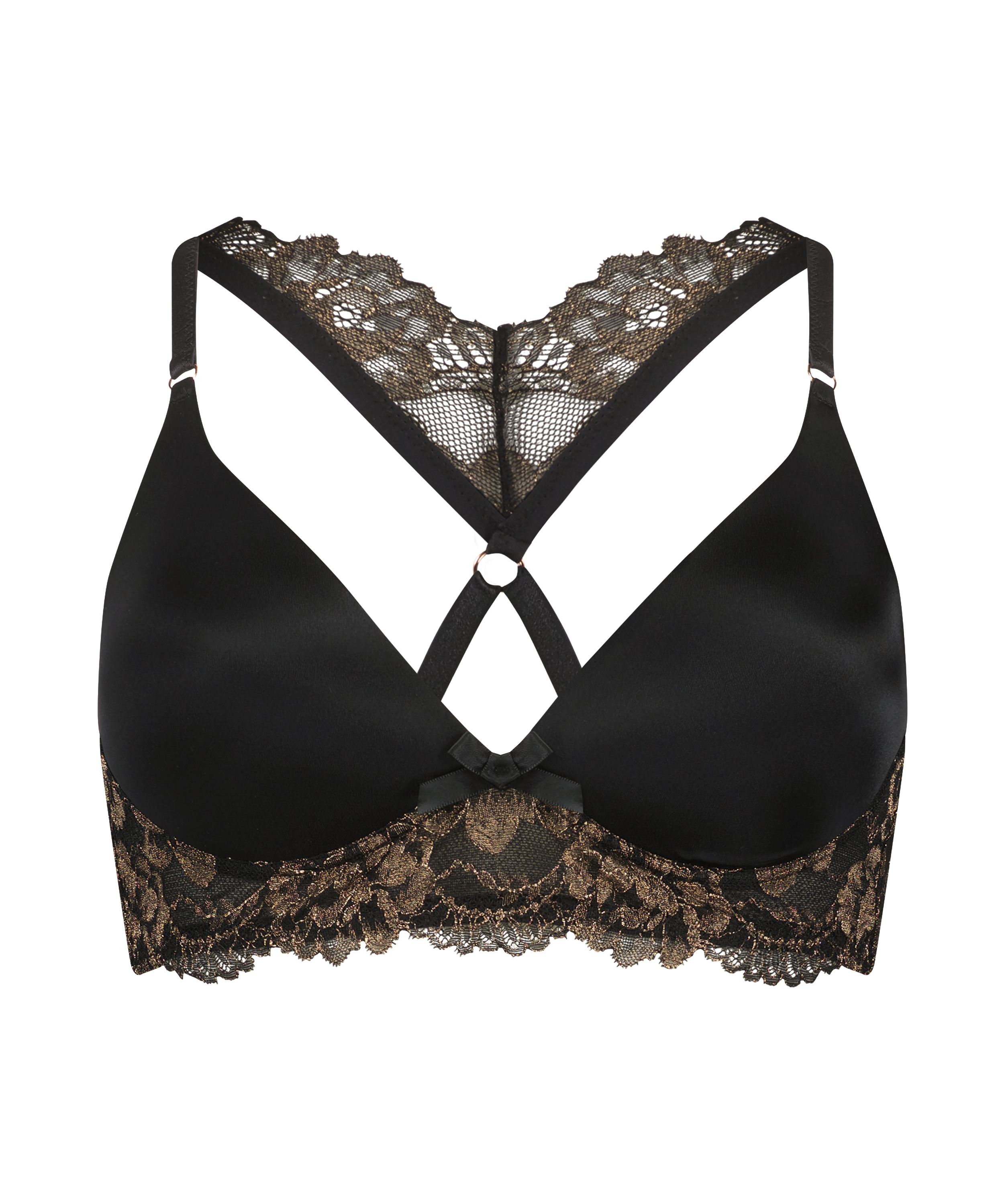 Formstøbt bh uden bøjle Lexi, Sort, main