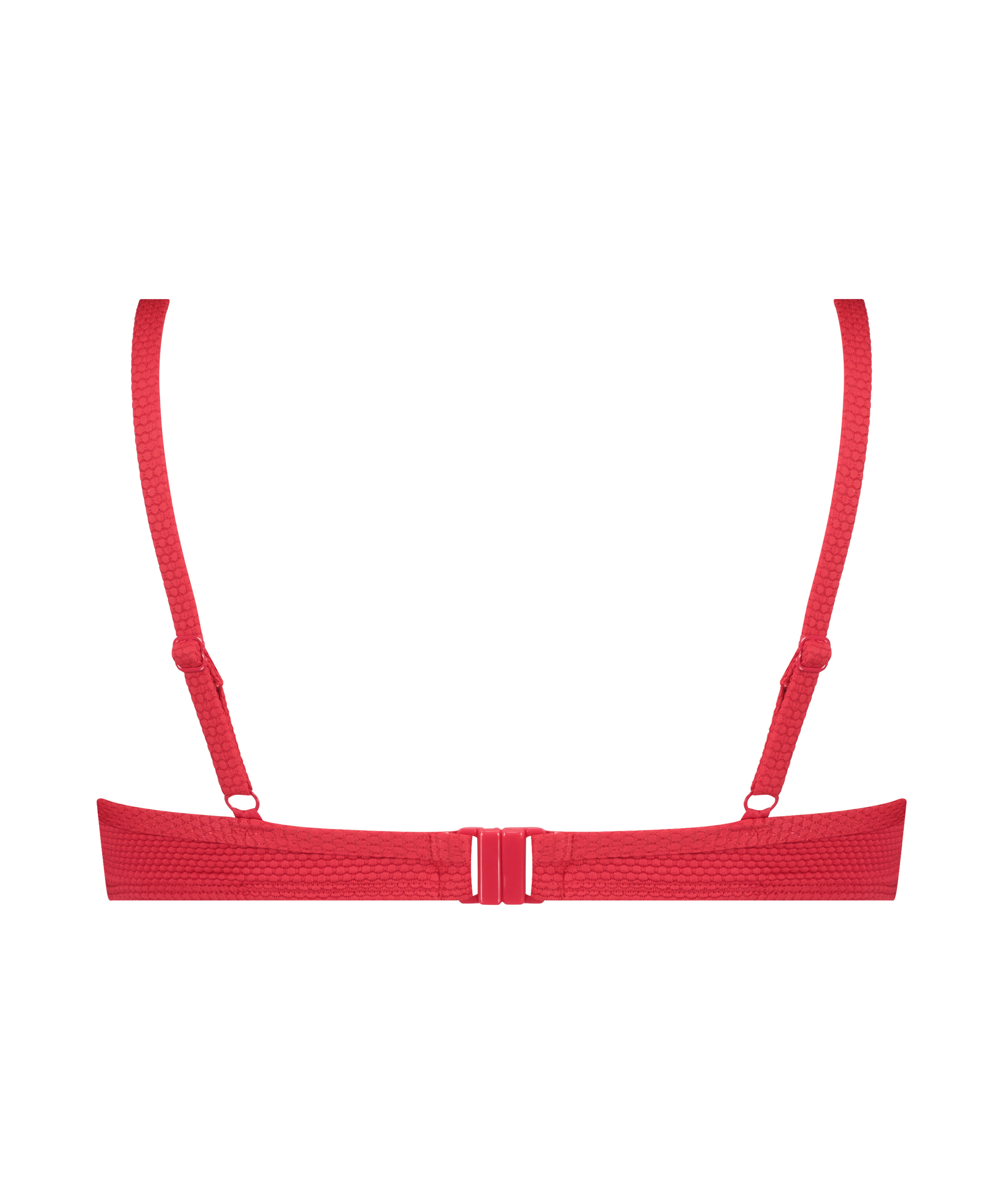 Ikke-formst&oslash;bt bikinitop med b&oslash;jle Scallop, Lyser&oslash;d, main