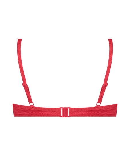 Ikke-formst&oslash;bt bikinitop med b&oslash;jle Scallop, Lyser&oslash;d