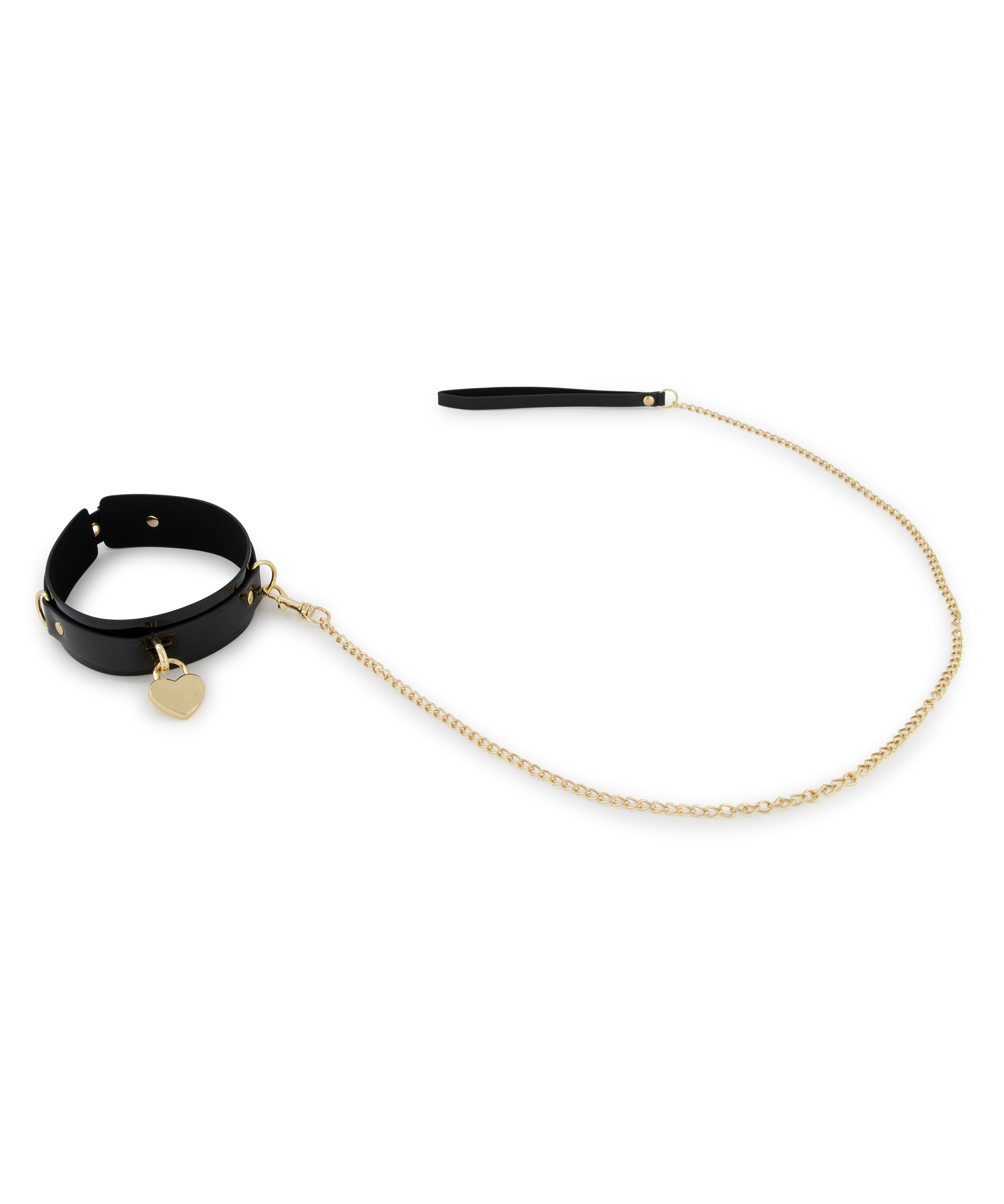 Private Choker Leash, Sort, main