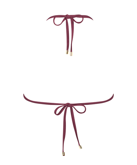 Trekantsbikinitop Yucatan, Rød