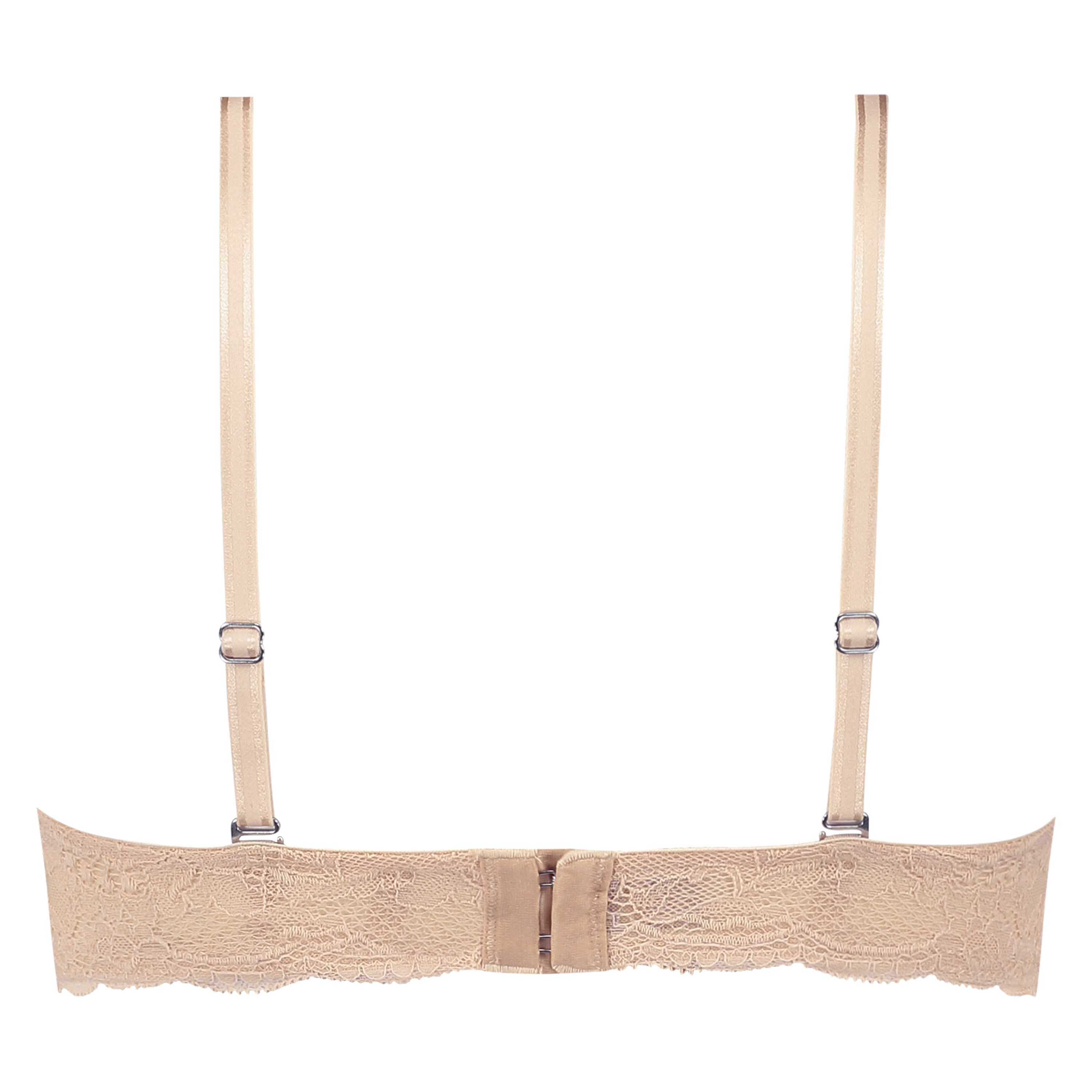 Angie formstøbt stropløs bøjle-bh, Beige, main