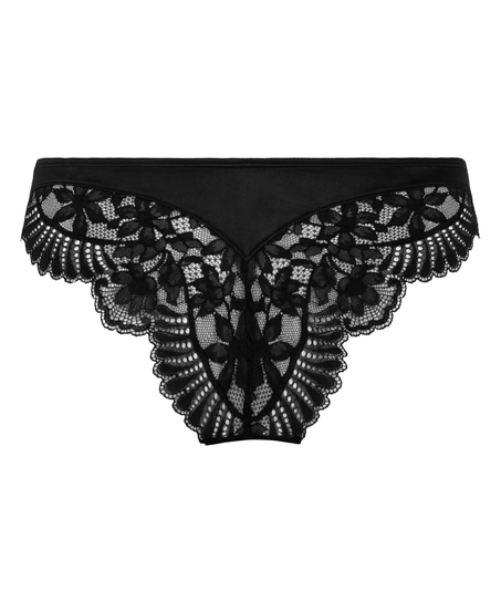 Poppy brasiliansk trusse, sort