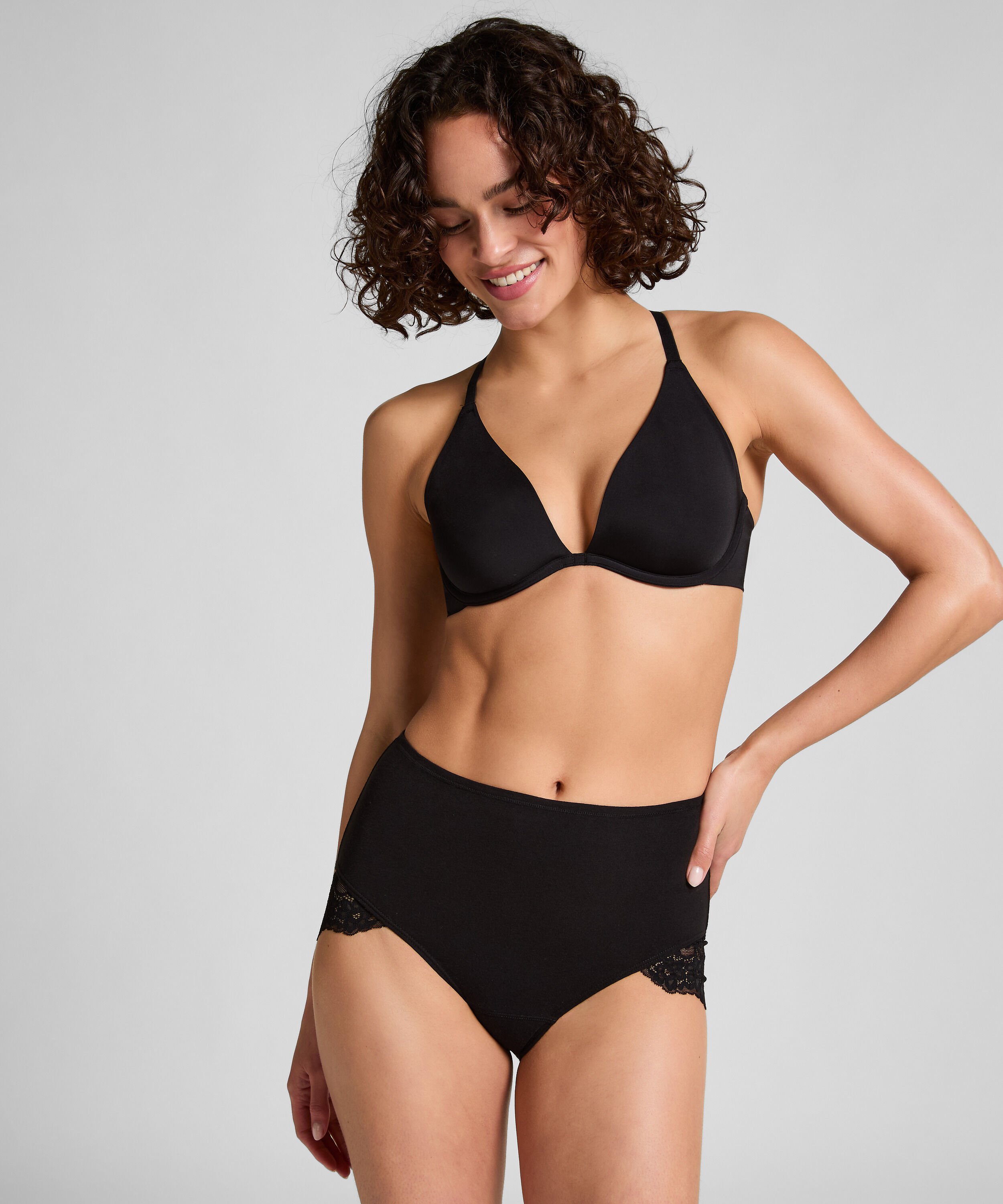 Superslip maxi blonde, Sort Superslip maxi blonde, Sort