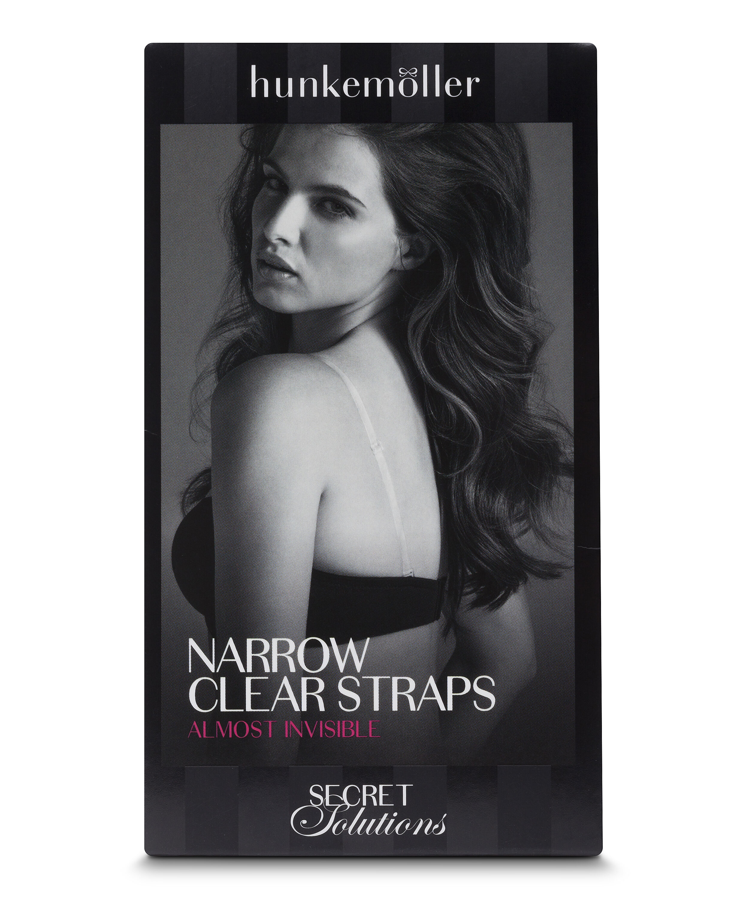 Transparente bh-stropper, Hvid