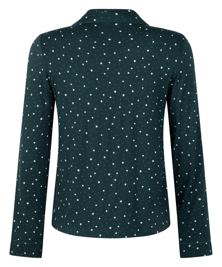 Langærmet jerseyjakke Essential, Grøn