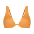 Ikke-formstøbt bikinitop med bøjle Scallop, Orange