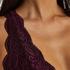 Bralette med halterneck og bryderryg, Lilla