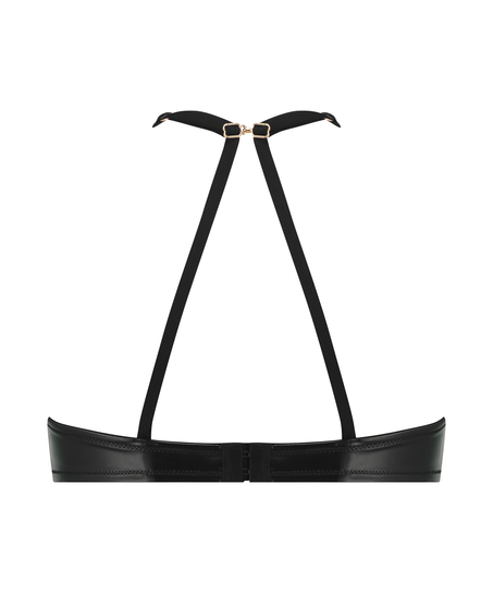 Ikke-formstøbt bøjle-bh Faye, Sort