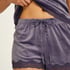 Shorts velour Lace, Lilla