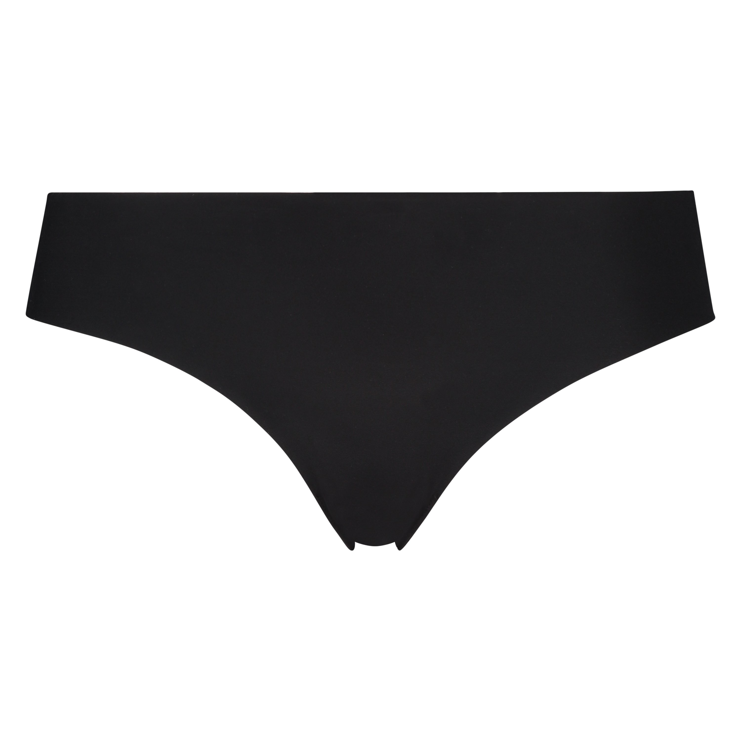 Invisible brasiliansk trusse Bomuld, Sort, main