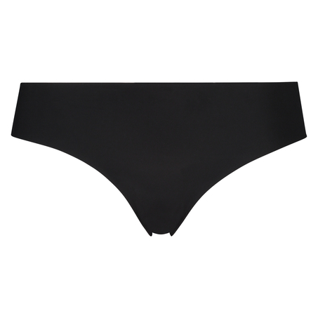 Invisible brasiliansk trusse Bomuld, Sort