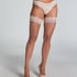 Stay-ups 15 Denier Lace, Lyserød