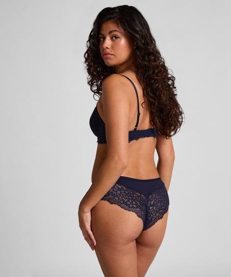 ﻿Formstøbt bøjle-bh Marine, Blå