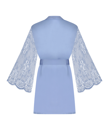 Kimono Satin, Blå
