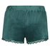 Velours Lace shorts, Gr&oslash;n