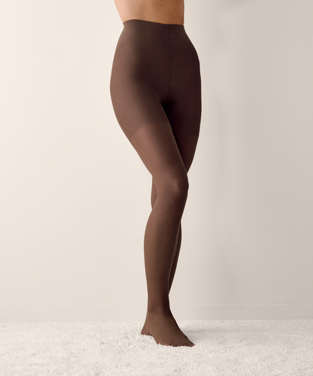 Str&oslash;mpebukser 40 Denier Total Lift & Shape, Brun