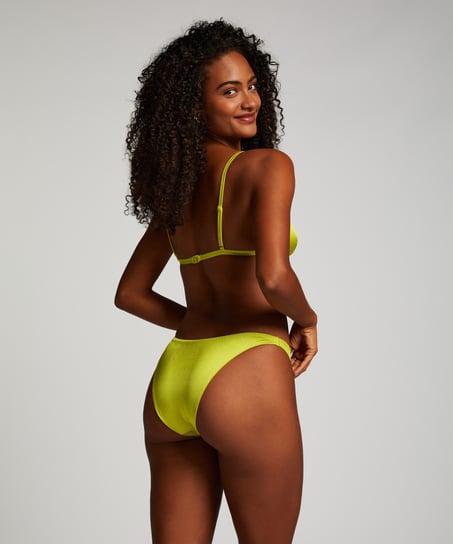 Højskåret Bikinitrusse Luna, Grøn