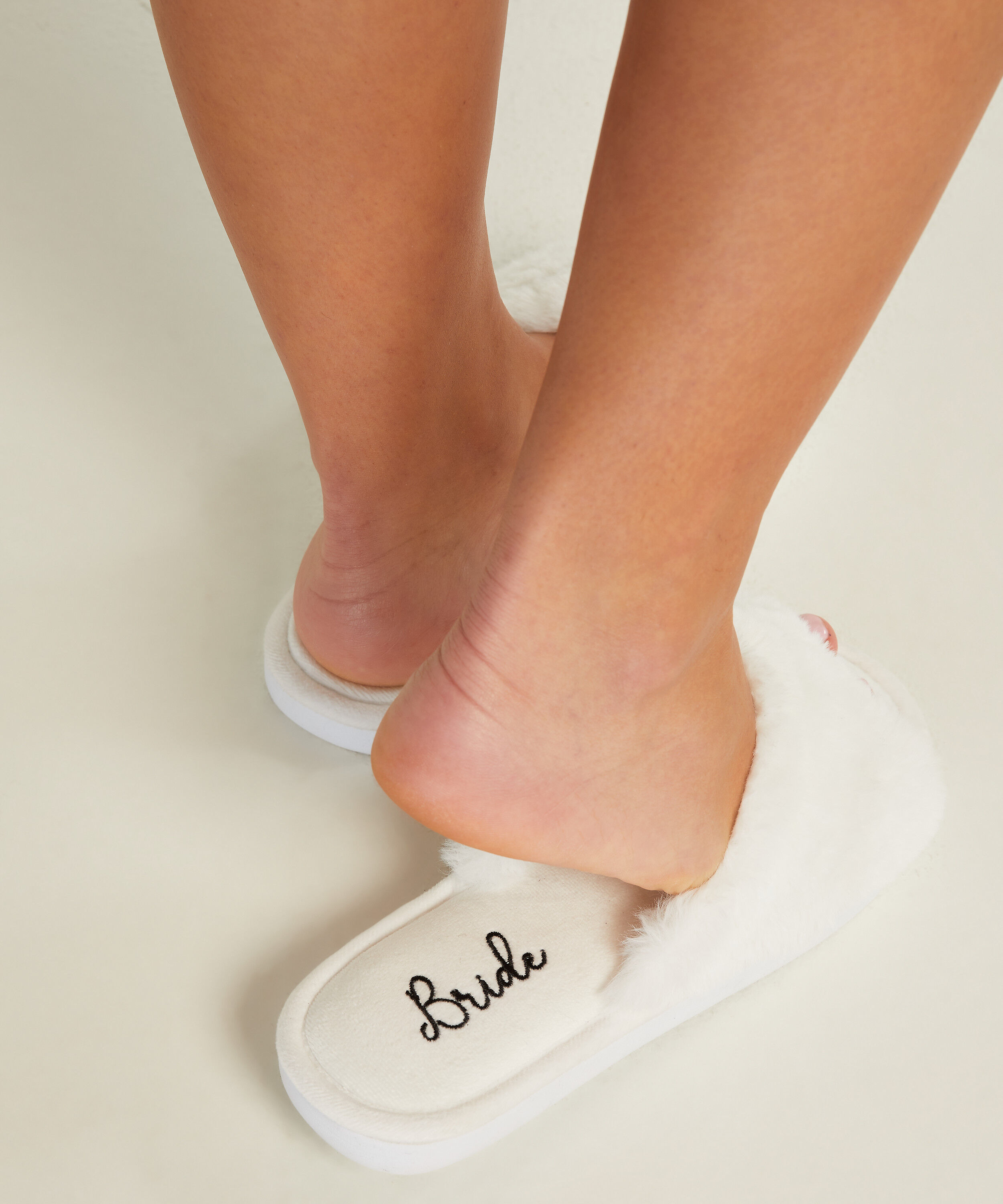 Hjemmesko Bridal, hvid