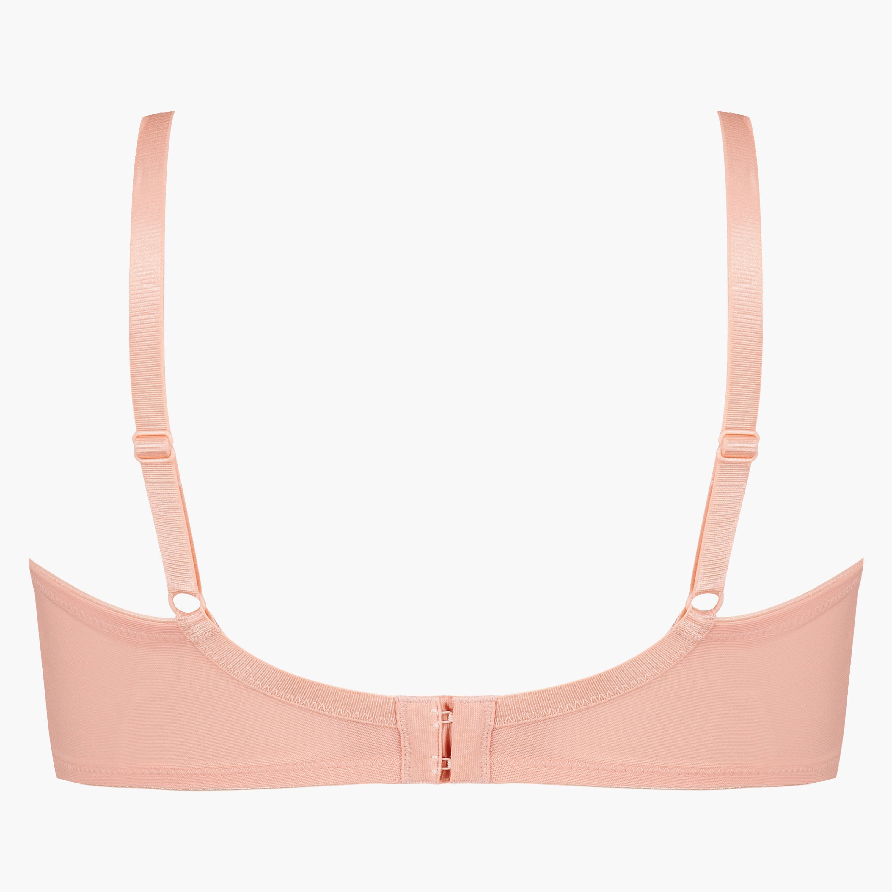Ikke-formstøbt minimizer bøjle-bh Nina, Lyserød, main