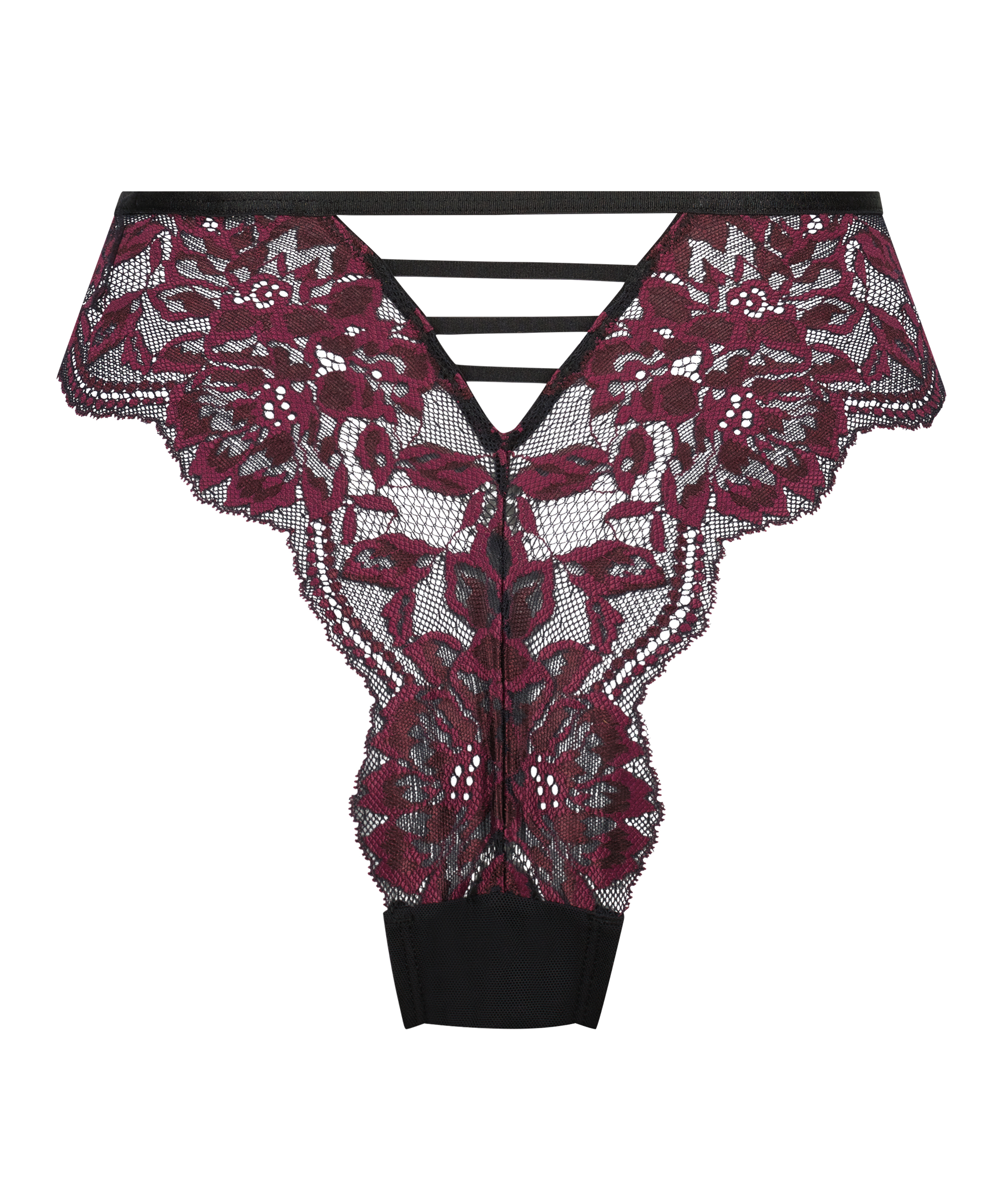 H&oslash;jtaljet brasiliansk trusse Astrid, sort, main