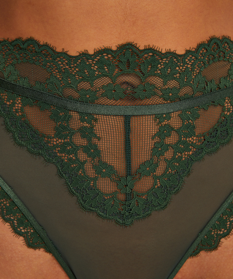 H&oslash;jtsiddende g-streng Marie, Gr&oslash;n