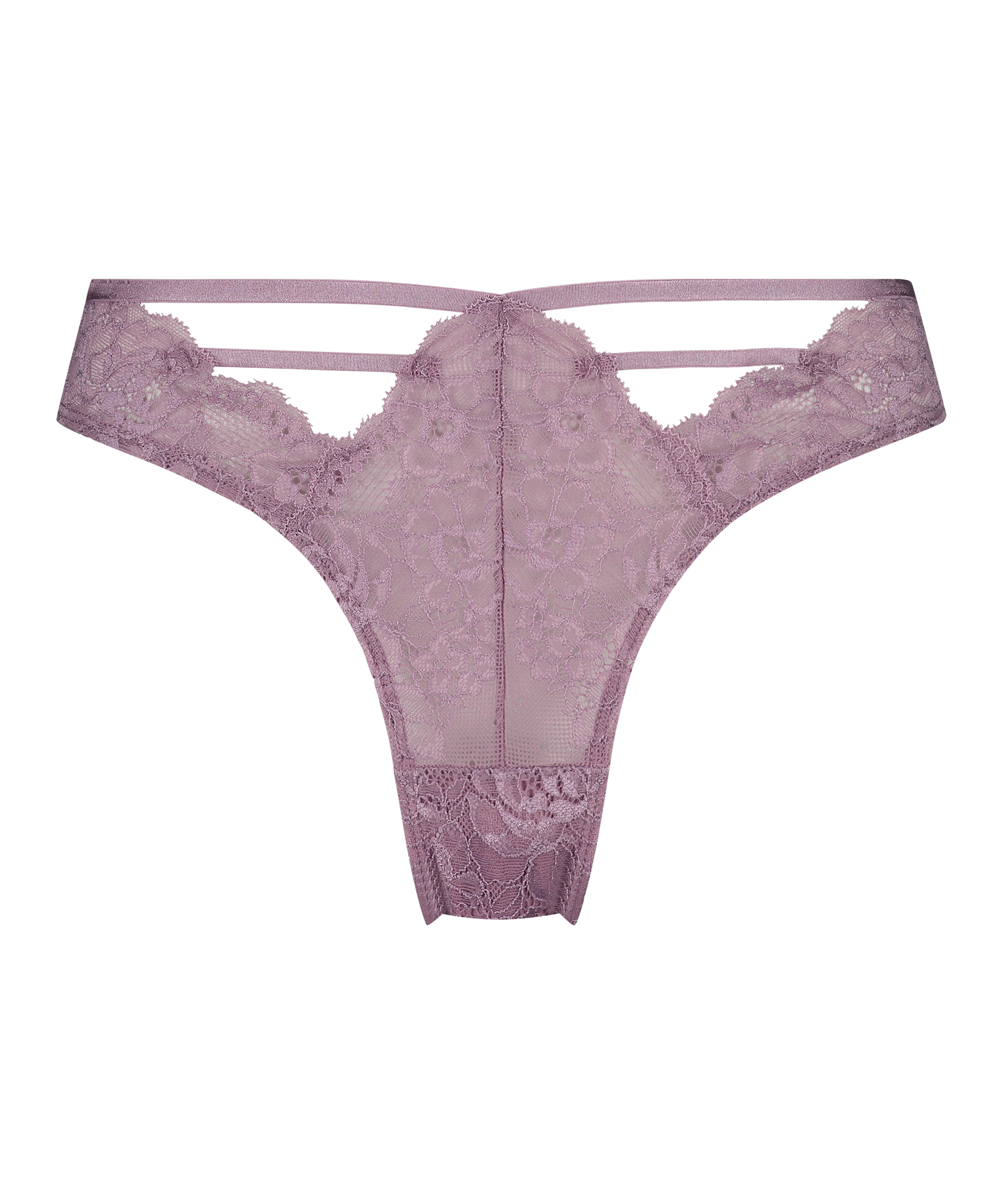 Brasiliansk trusse med høj udskæring Clara, lilla, main