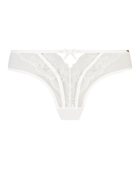 Brasiliansk trusse Steph, hvid