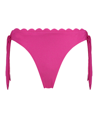 Bikinitrusser Scallop Lurex, pink