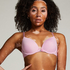 Formstøbt bøjle-bh Plunge, Lyserød