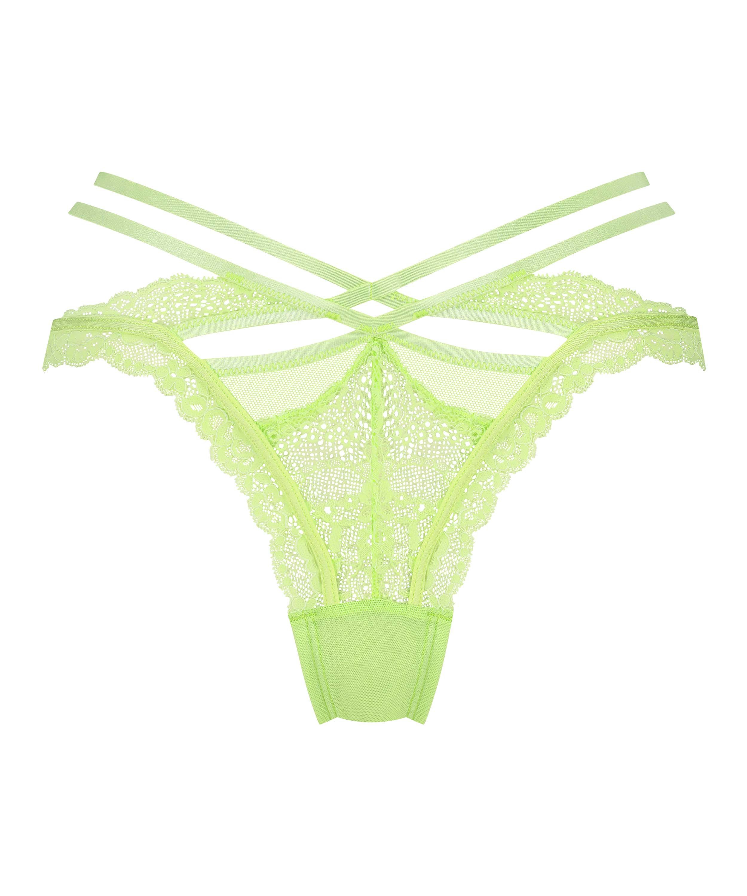 Brasiliansk trusse Janine, grøn, main