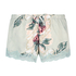 Pyjamasshorts satin, blå