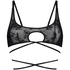 Bralette Minnie, Sort