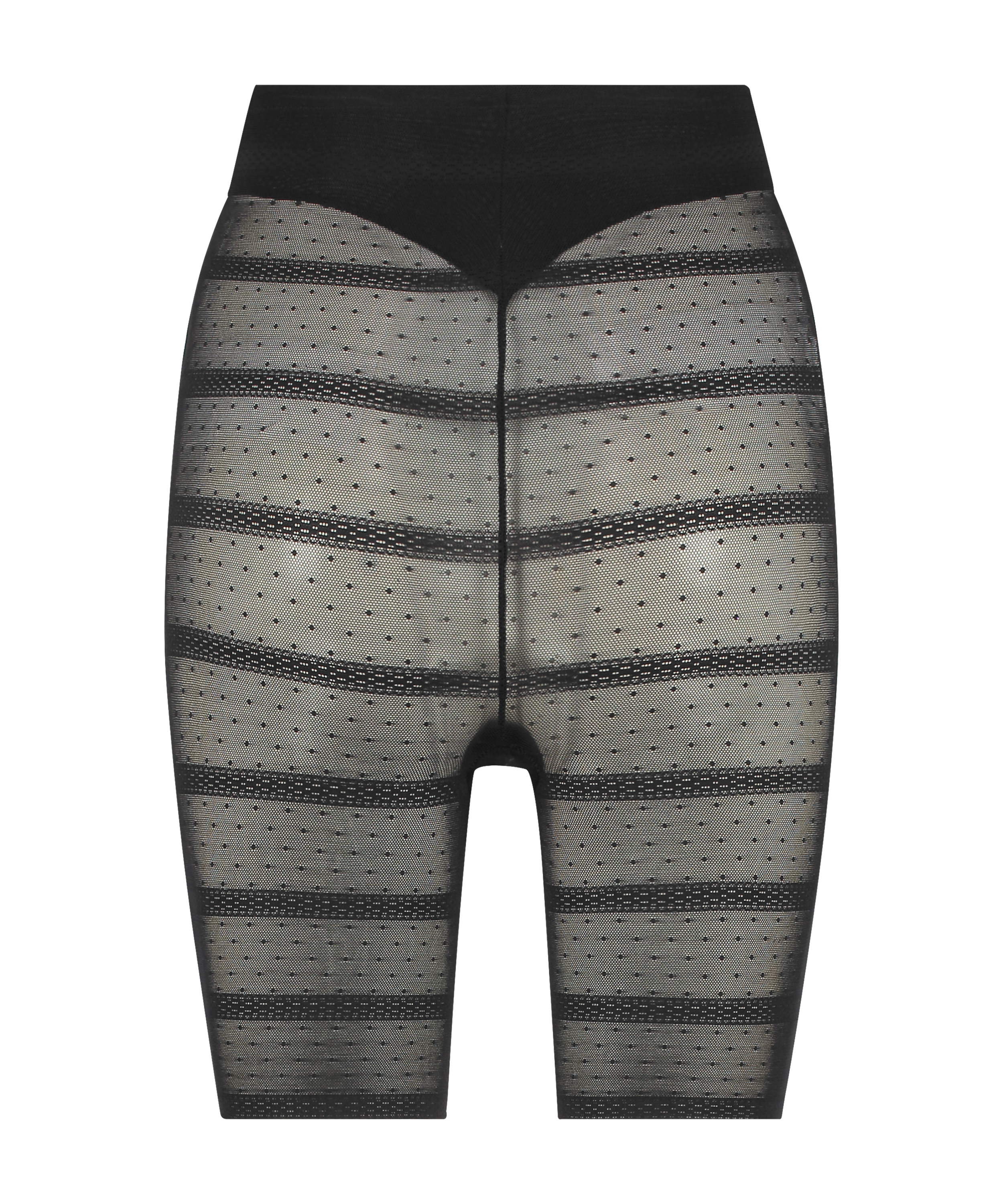 Opstrammende og slankere mesh-bukser, Sort, main