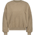 Top teddy fleece, Brun