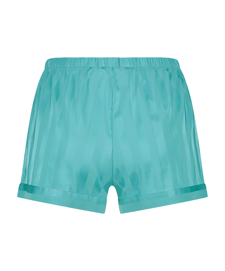 Pyjamasshorts Satin, Bl&aring;