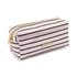 Stripe makeuptaske, pink