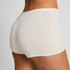Boyshorts i bl&oslash;d bomuld, Beige