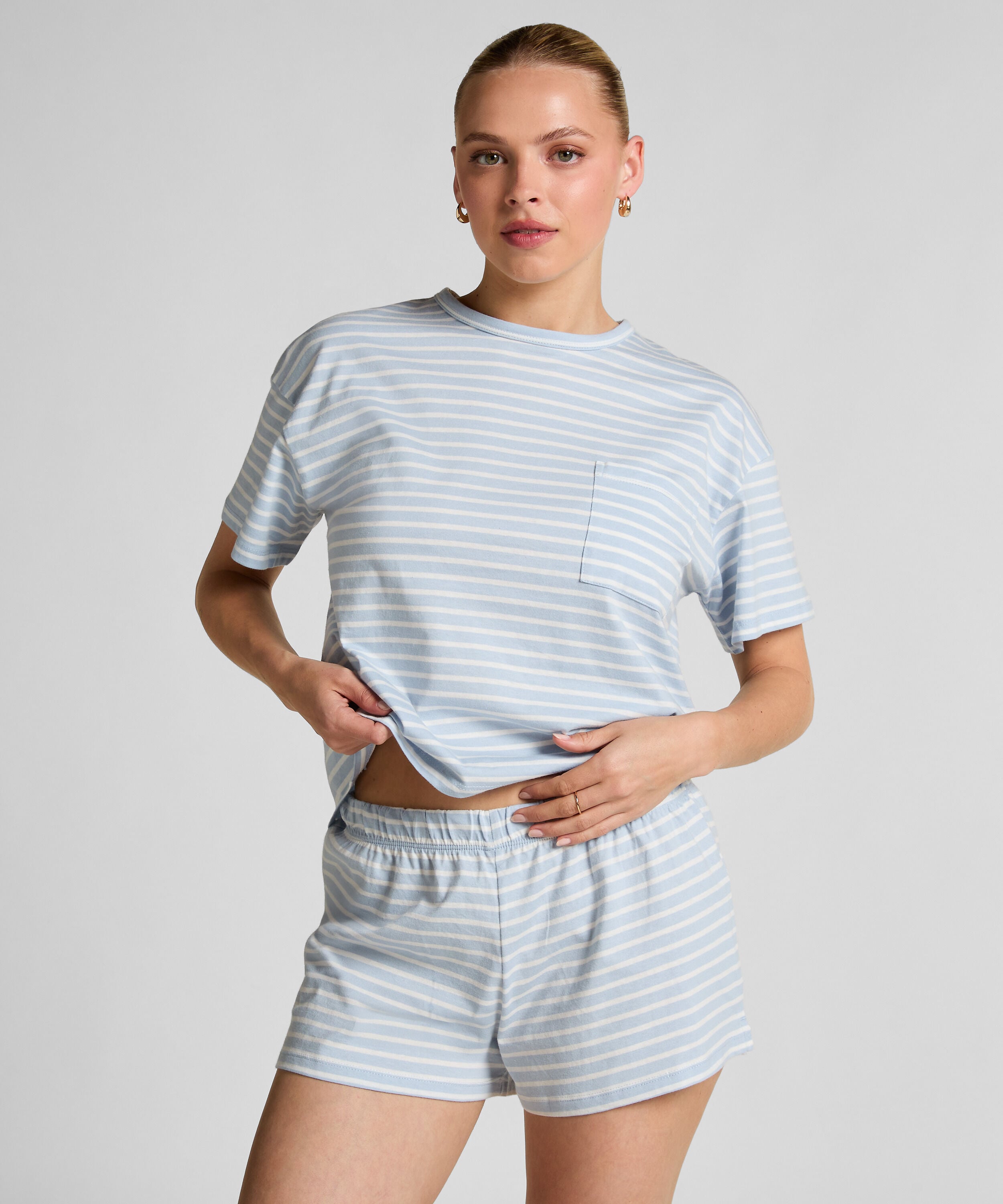 Pyjamassæt, Blå
